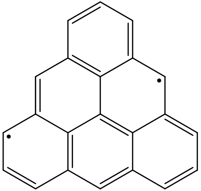 Skeletal Formula of Triangulene